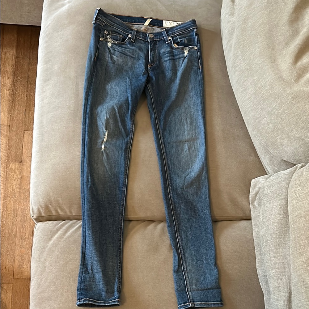 rag & bone Blue Skinny Jeans Classic Style